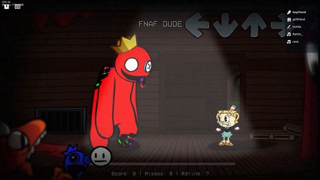 FNF - Ms. Chalice VS Corrupted Red V1 | Rainbow Friends VS Threefolding Knockout Netflix Edition смотреть онлайн