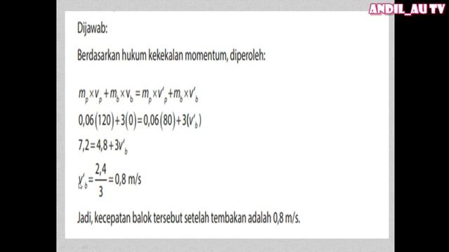 Momentum, Impuls dan Tumbukan смотреть онлайн