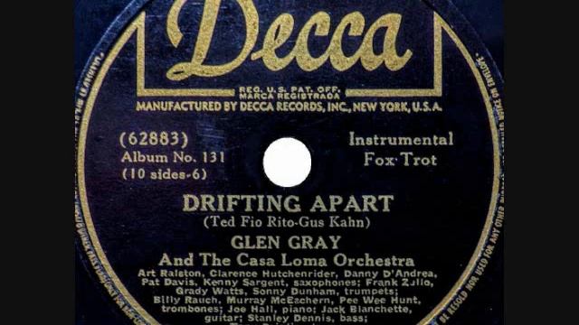 Drifting Apart ~ Glen Gray & The Casa Loma Orchestra (1937) смотреть онлайн