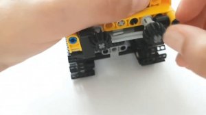 Lego Technic 8047 Compact Excavator- Lego Speed Build Review | 500 Subscriber special