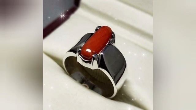 New silver ring design for boys// gems stone ring design for men #silverringdesignformen//# trendin