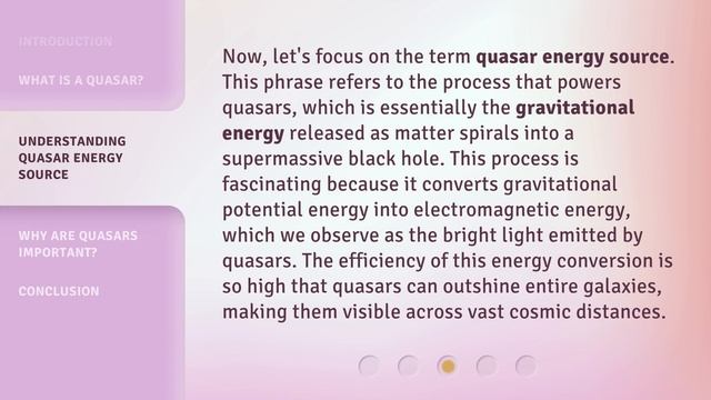 Unlocking the Mysteries of the Cosmos: Quasar Energy Sources смотреть онлайн