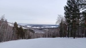 Вишнёвые горы в январе