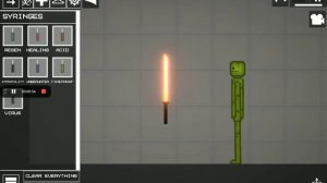 Как сделать лазерный меч в Melon playground!?!?!??!