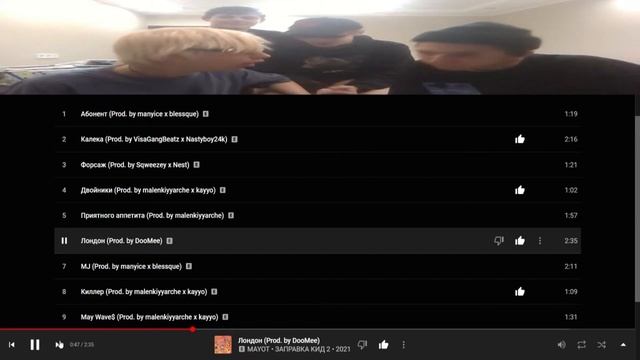 MAYOT - ЗАПРАВКА КИД 2 РЕАКЦИЯ НА АЛЬБОМ смотреть онлайн