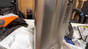 Removing a DB killer from an Akrapovic slip on 