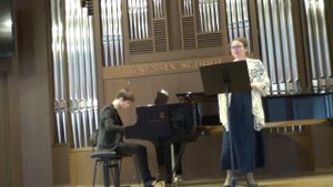 И. С. Бах, Ария из Кантаты №51, исп. М. Желтова (сопрано), А. Доронин (фортепиано)