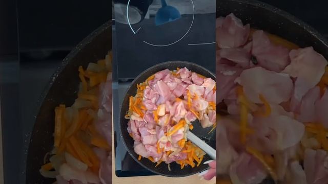 Рассыпчатый плов с курицей. смотреть онлайн