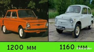 ЗАЗ-968 vs ЗАЗ-965.