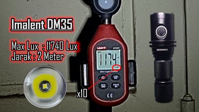Imalent DM35 | Senter Sorot 450 Meter | Super Terang XHP35 HI смотреть онлайн