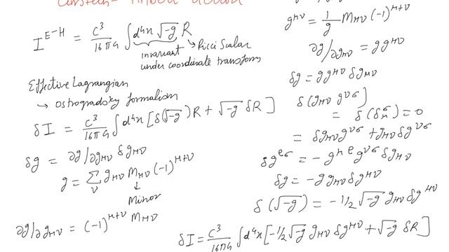 Einstein Hilbert Action смотреть онлайн