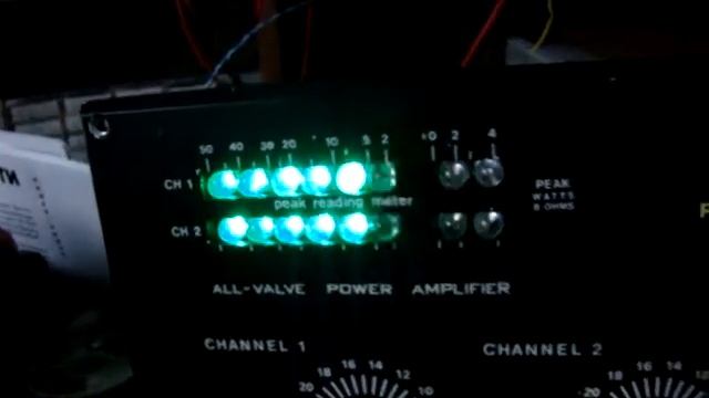 Индикатор мощности на LM3915 (столб) смотреть онлайн