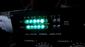 Индикатор мощности на LM3915 (столб)