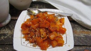 Десерт из тыквы