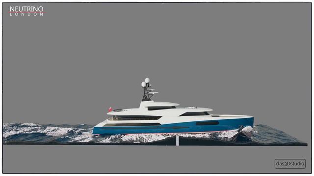 das3Dstudio - Yacht Design & Animation - Project Neutrino смотреть онлайн