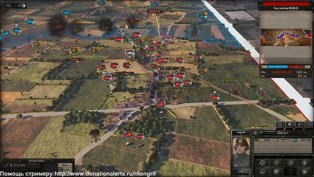 Steel Division Normandy 44 - Сражения в Нормандии / США vs Германия/ часть 1. (обт) стрим