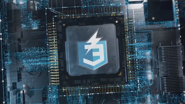 3D заставка для компании Энергомаш смотреть онлайн