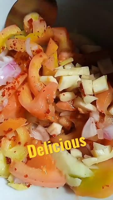 How to make ensalada mango/tomato/onion/ground chili/fish sauce#yummy#shorts #ytshorts#satisfying смотреть онлайн