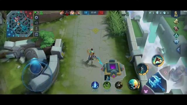 My signature spell flicker spear combo. TopGlobal Zilong Gameplay. ~mlbb