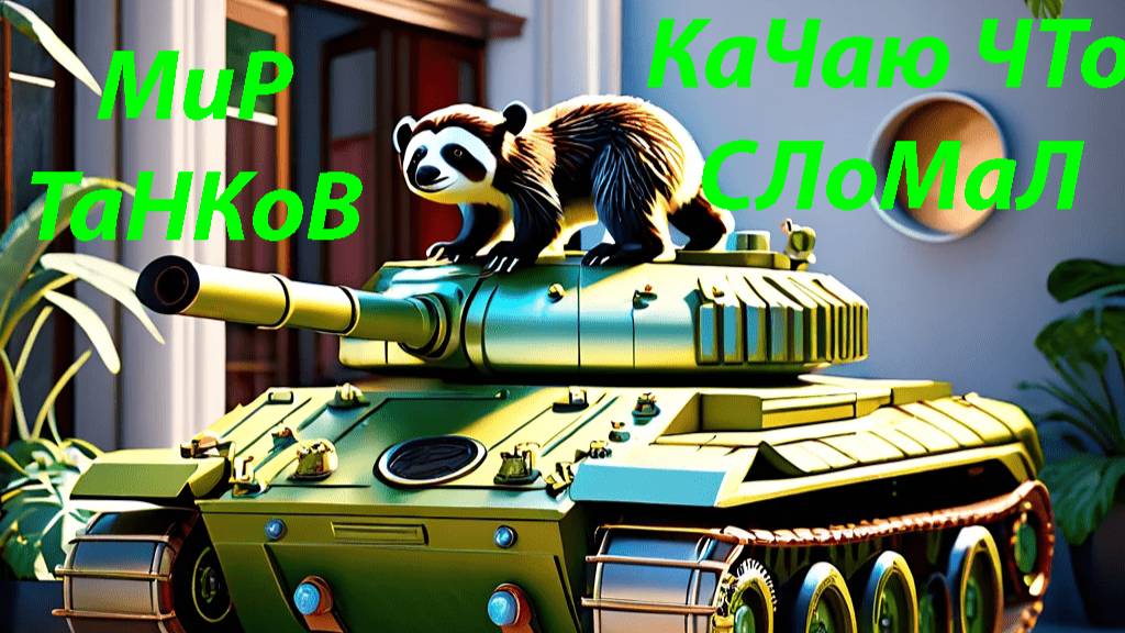 Мир танков качаю что сломал World of Tanks