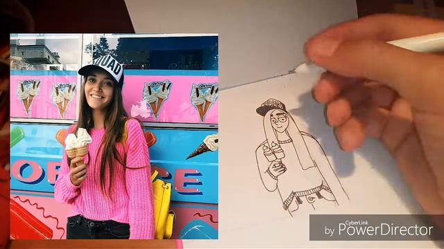 Рисую блоггеров в разных стилях смотреть онлайн