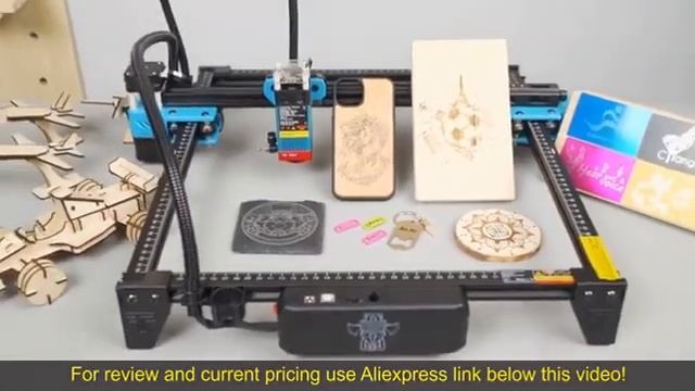 Review TwoTrees TTS-55 Pro 80W Laser Engraver - Cheap Laser Engraver On AliExpress 2024
