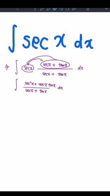secx 적분하기 смотреть онлайн