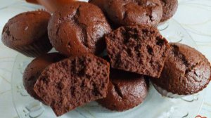 Шоколадные кексы на сметане
