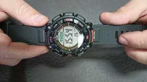 Casio ProTrek PRG-340 через пол года.