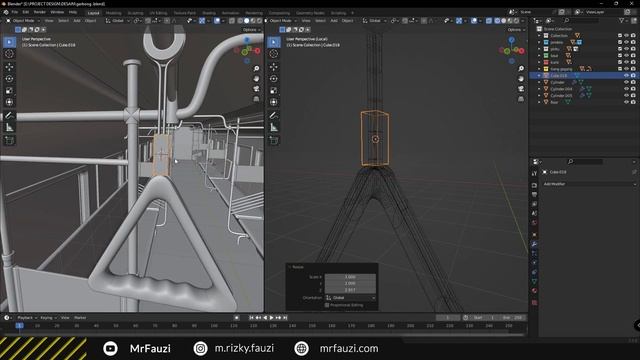Train Modeling in Blender | Blender 3D Tutorial