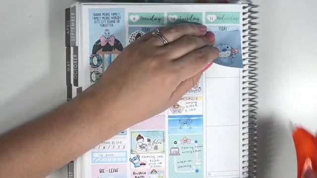 Plan With Me || Stitch and Friends (TheCoffeeMonsterzCo)