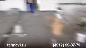 Винтовой растворонасос GRAND 7. Подача раствора для стяжки пола, работа на малой производительности.