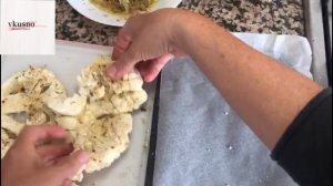 СТЕЙК ИЗ ЦВЕТНОЙ КАПУСТЫ