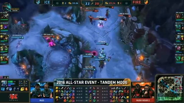 2016 All-Stars Barcelona Day 4 - Team ICE vs Team FIRE - Tandem mode Highlights смотреть онлайн