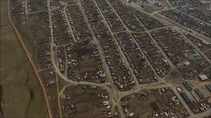 Дульдурга с высоты 500 м