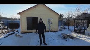 Дачный дом 6х6 от компании Каркасник!