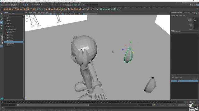 Maya Modeling Tutorial: Stylized Hair