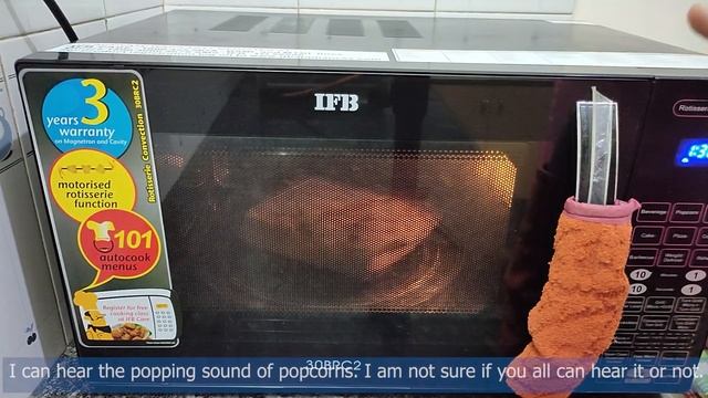 How to Make Popcorn in Microwave Oven| Act II Popcorn in IFB Microwave|Microwave Snack Recipes смотреть онлайн