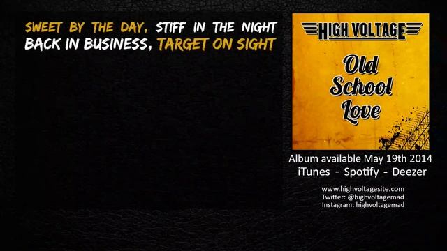 High Voltage - Old School Love (Lyric Video) смотреть онлайн
