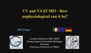 VV and VA ECMO  unphysiological Luciano Gattinoni