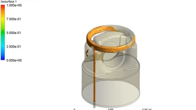 Oil Jet Piston Cooling Simulation with ANSYS Fluent смотреть онлайн