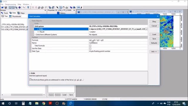 NDVI SAGA GIS смотреть онлайн