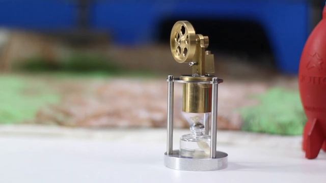 SunnyTech Mini Steam Engine, QJ-05. Demo and Review. Miniature Science Model / Demonstration. смотреть онлайн