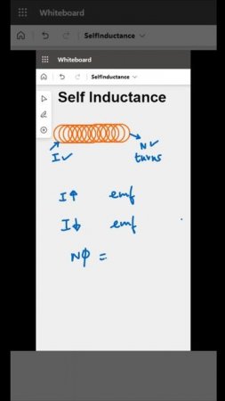 Self Inductance, Class 12 Physics, CBSE NCERT #shorts