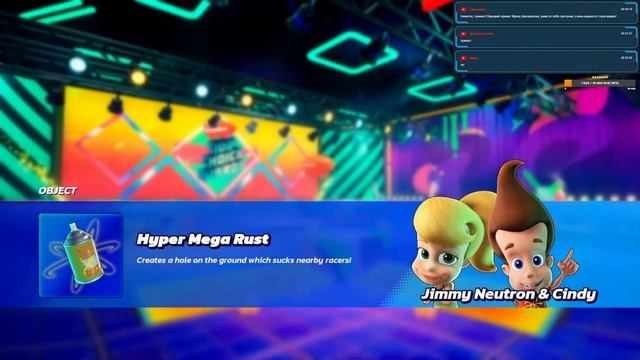 Никитос играет в Nickelodeon Kart Racers 3