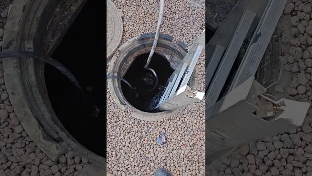 Восстановление работы сложной сливной ямы