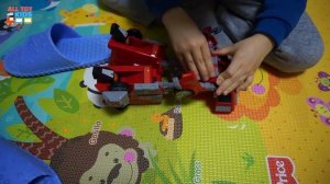 TOBOT GIGA 7 vs MINIFORCE SEMIBOT | All Toy Kids | 올토이키즈