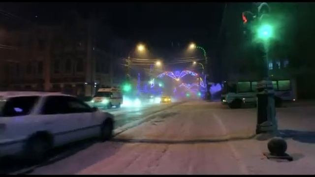 КрасноярскГорСвет. Иллюминация 2010. Часть 2. смотреть онлайн