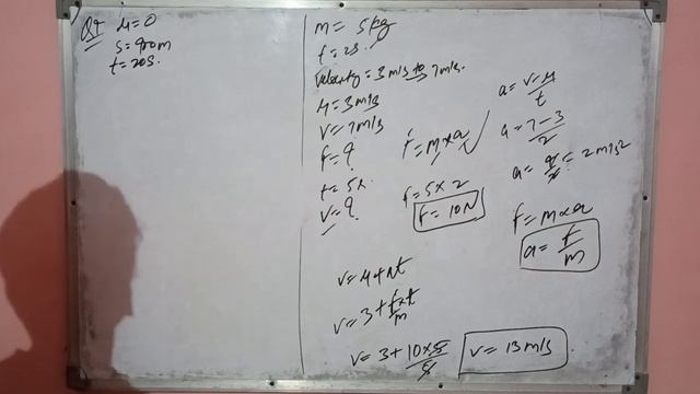 Force & Laws -04 |Numerical Practice | Newton's 2nd law of motion | Class 9th physics | смотреть онлайн