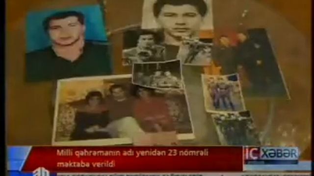 Milli Qəhrəmanın yenidən 23 saylı məktəbə verildi смотреть онлайн